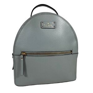 Kate Spade Grove Street Sammi Backpack Lakesedge Blue Leather $299 WKRU4894